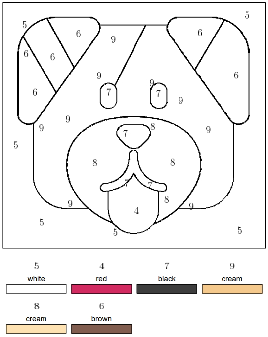 Color by number sample